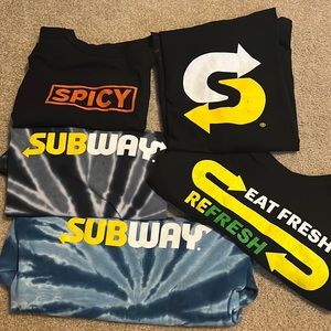 Subway shirts